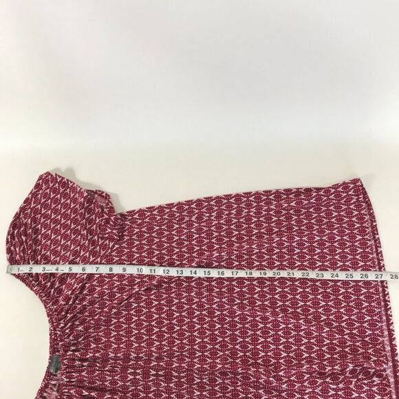 Vince Camuto Boho Print Off Shoulder Blouse Women's Plus Size 1X Stretch Summer - Picture 8 of 10